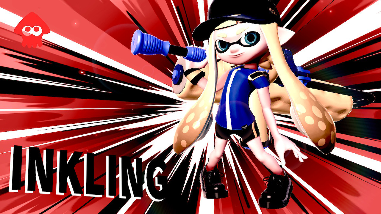 Mysterious Heroine X Inkling Mod for Super Smash Bros. Ultimate | SSBU Mods
