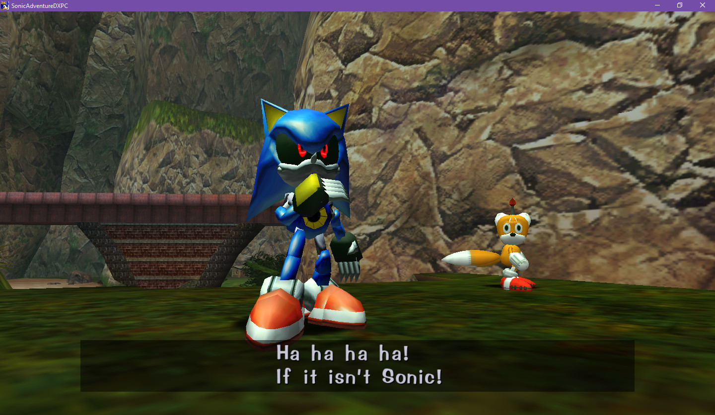 Sonic Adventure PS3 Metal Sonic Gameplay 