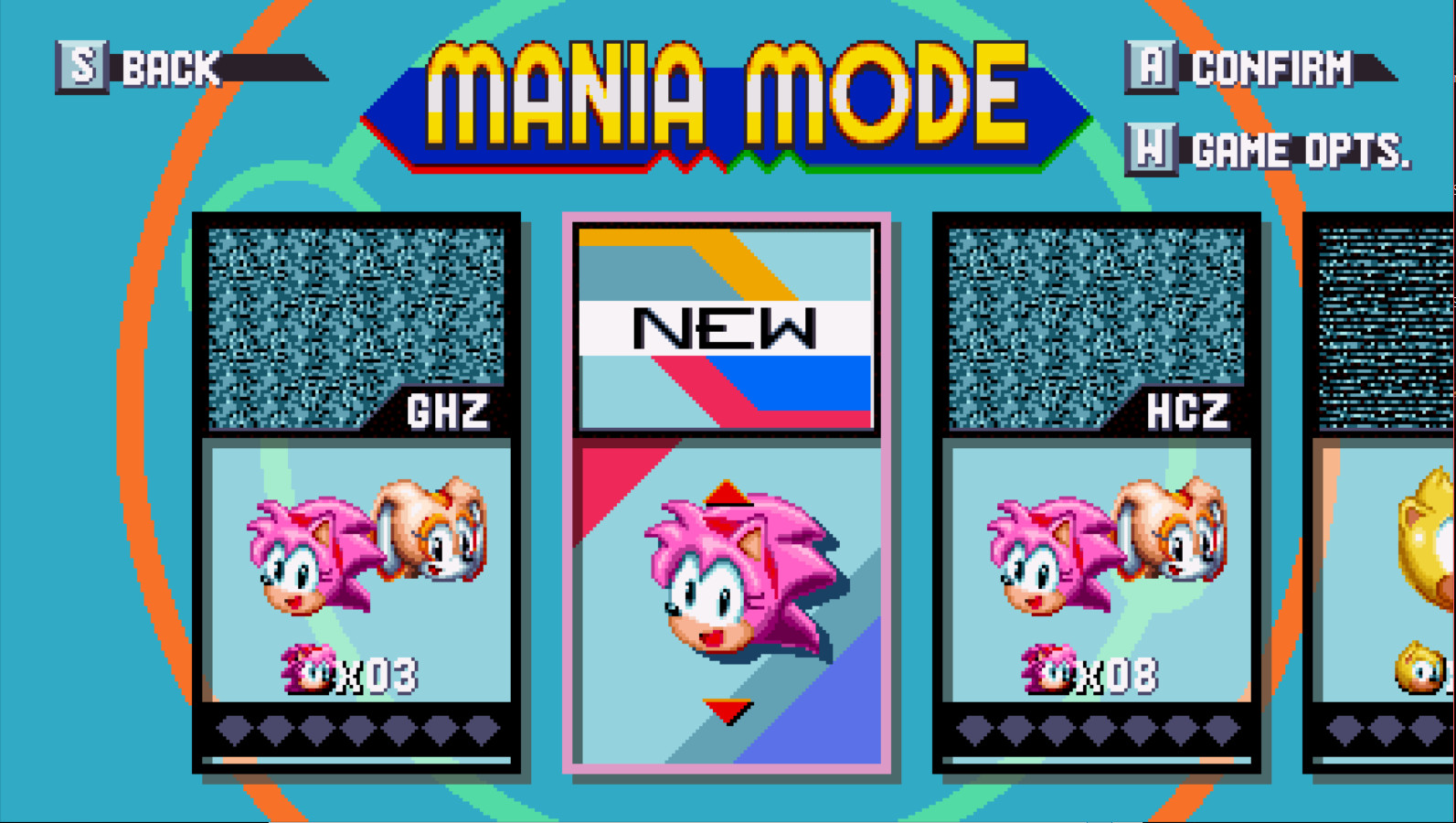 Amy Mania!? - Sonic & Amy Play Sonic Mania Amy Mania Mod! 