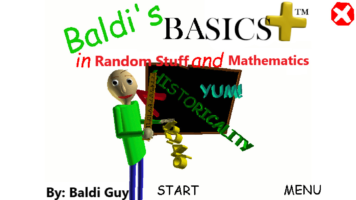 The Baldi's Basics Plus Mod Menu! 