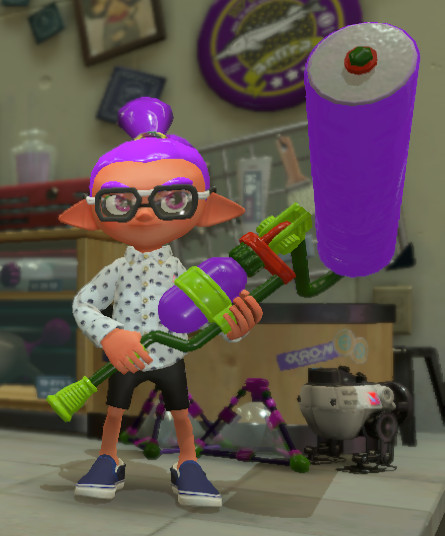 Splatoon 1 Weapon Design Skins [Splatoon 2] [Mods]