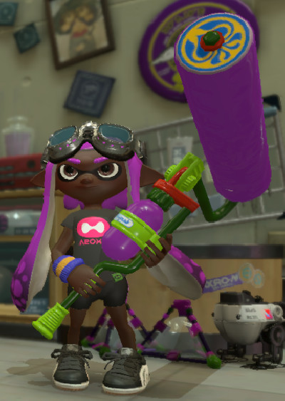 Splatoon 1 Weapon Design Skins [Splatoon 2] [Mods]