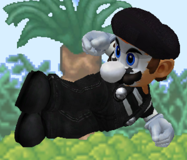 Mime Mario [Super Smash Bros. Melee] [Mods]