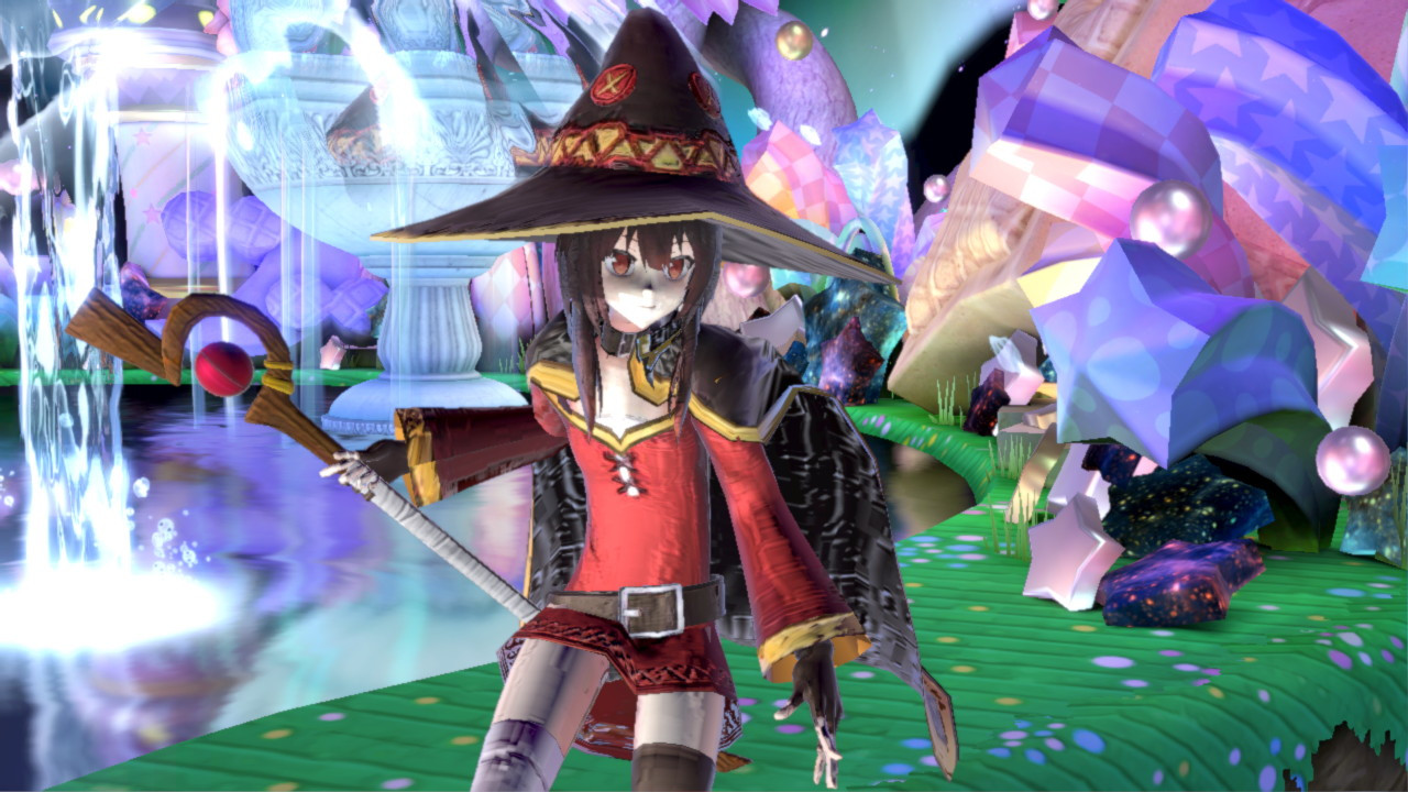 Megumin Mod Megumin over Palutena Mod for Super Smash Bros. Ultimate | SSBU Mods