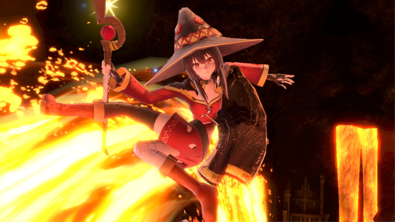 Megumin Mod Megumin over Palutena Mod for Super Smash Bros. Ultimate | SSBU Mods