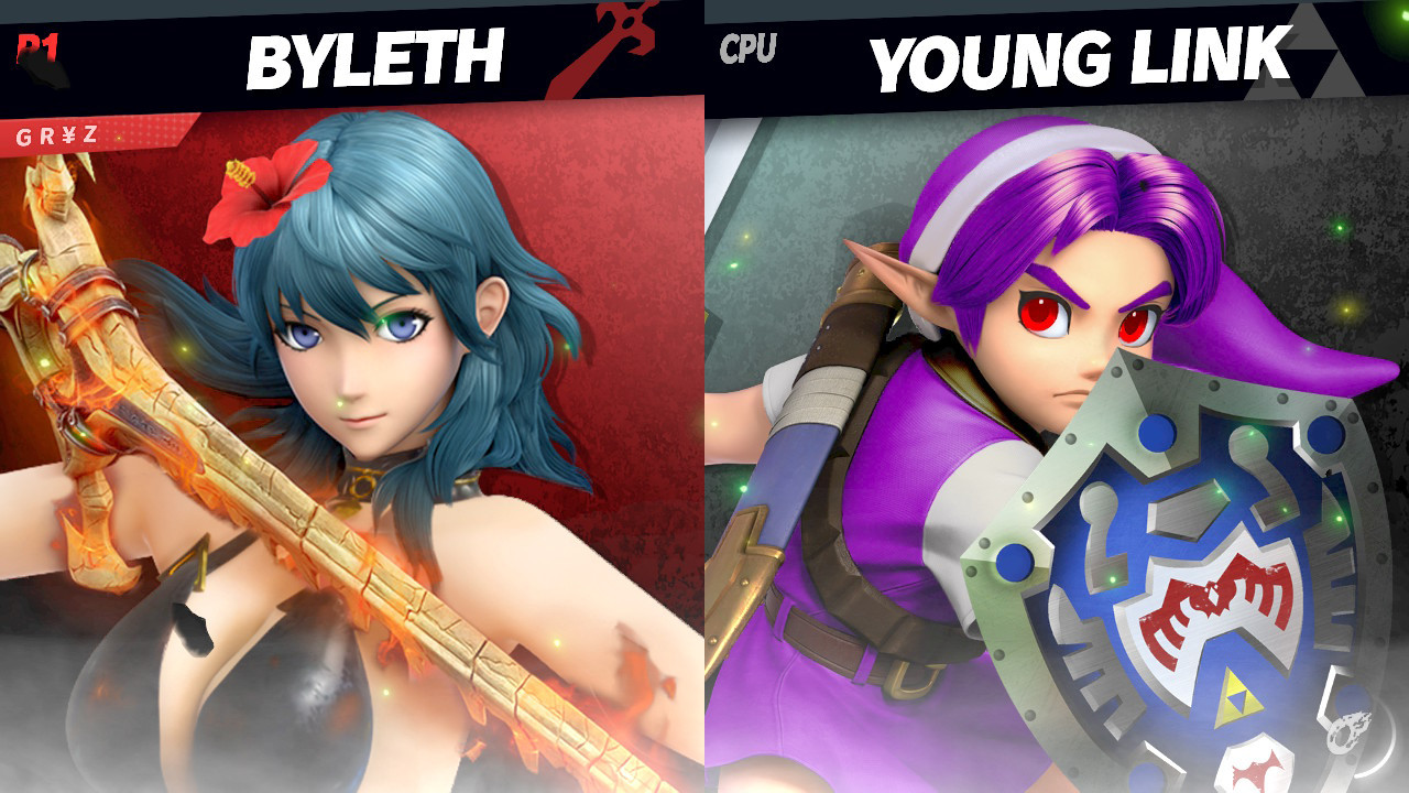 Aloy (Horizon Zero Dawn) over Byleth [Super Smash Bros. Ultimate] [Mods]