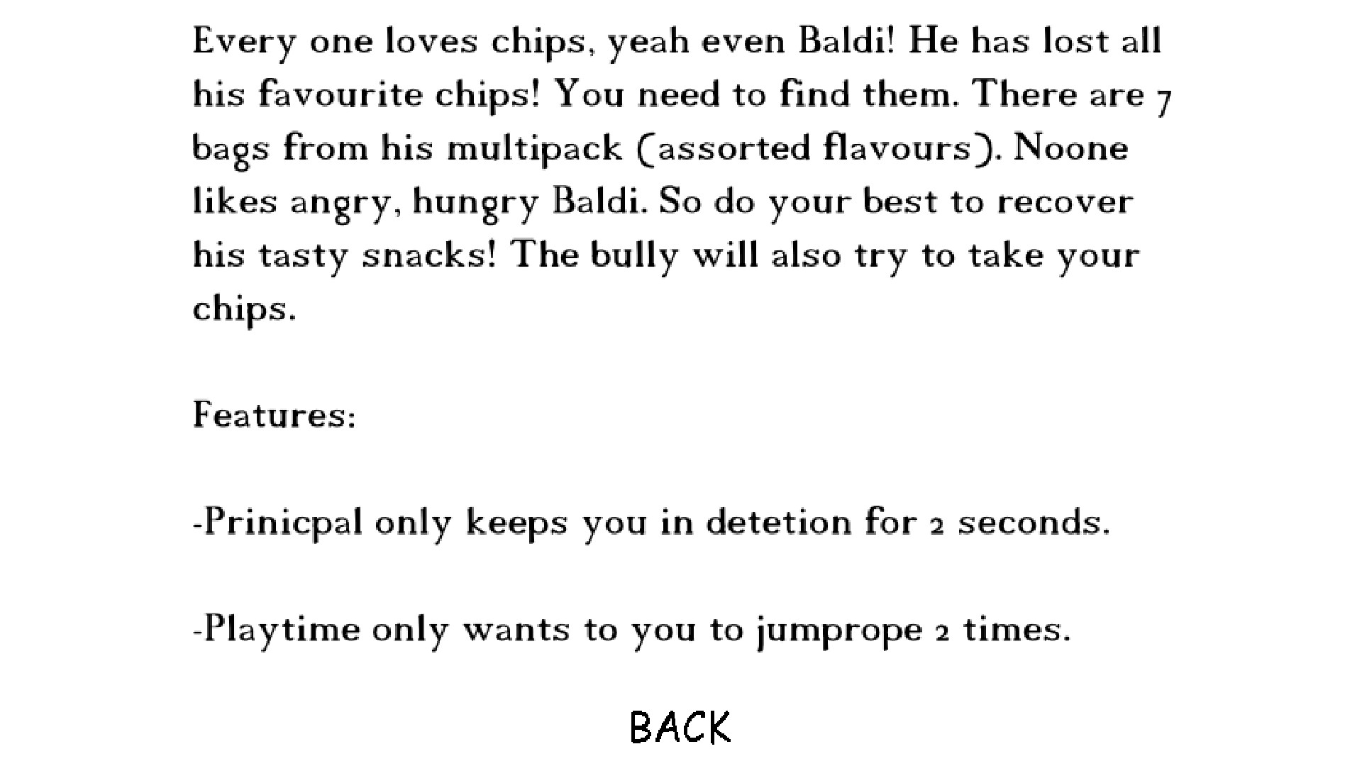 Everyone Likes Chips! [Baldi's Basics] [Mods]