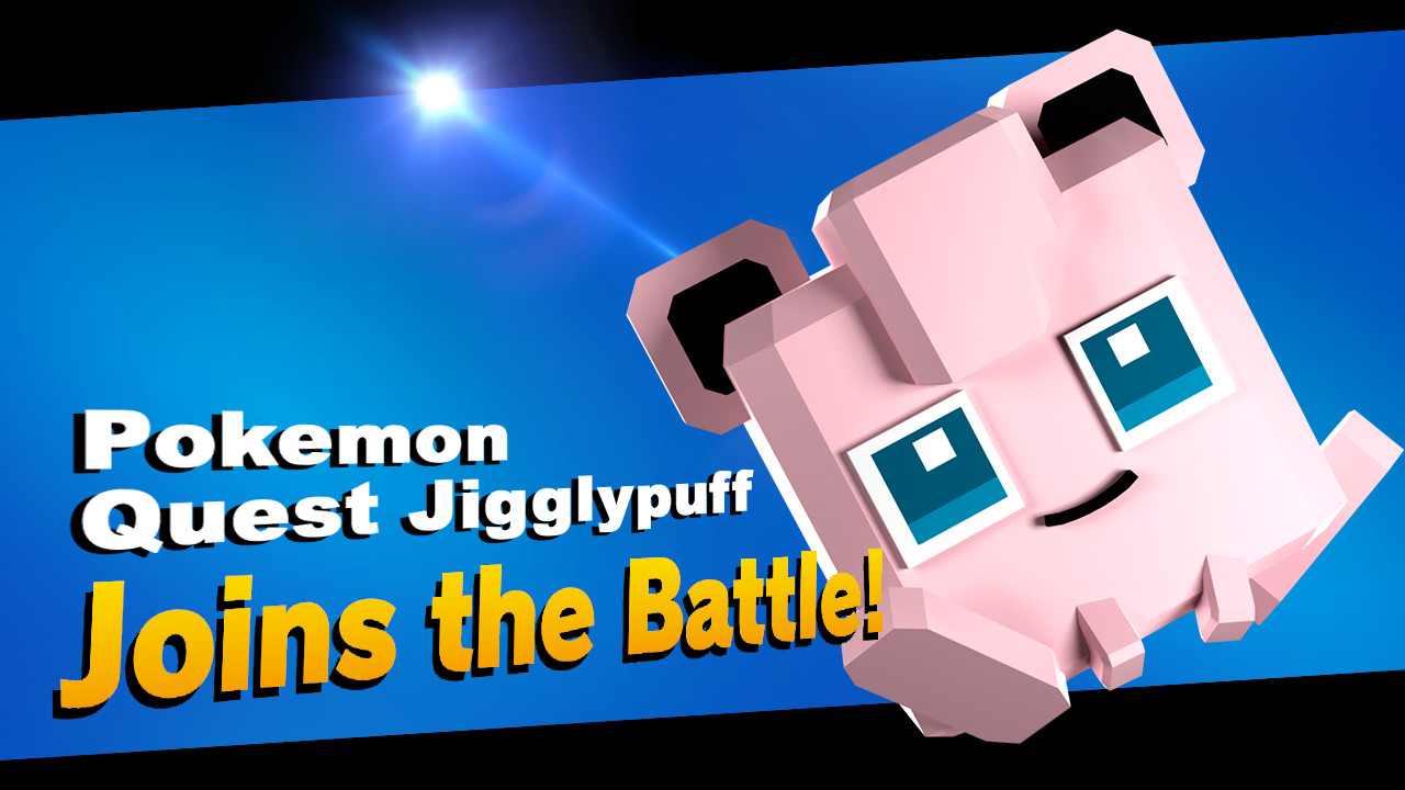 Pokemon Quest Jigglypuff [Super Smash Bros. Ultimate] [Mods]
