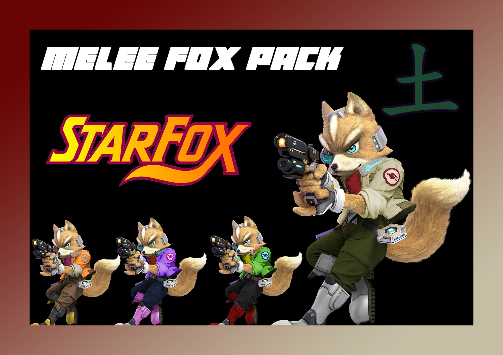 Melee Fox Pack [Super Smash Bros. Ultimate] [Mods]