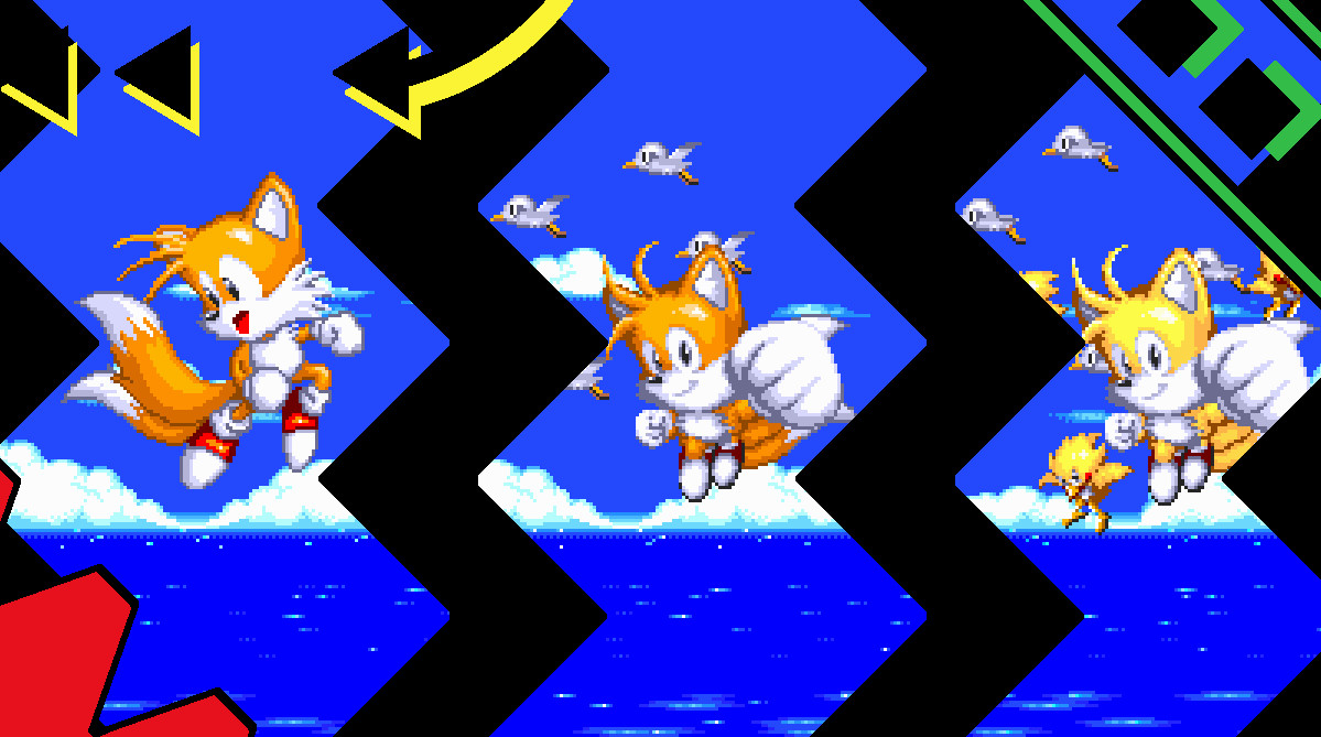 What if Knuckles & Tails had GOOD Super Forms? 