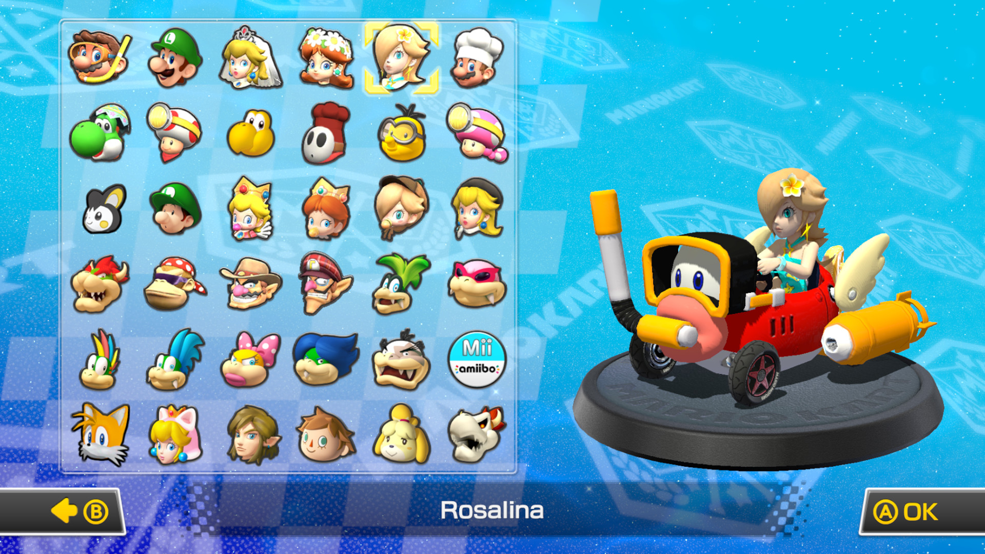 Rosalina Swimwear from MKT [Mario Kart 8] [Mods]