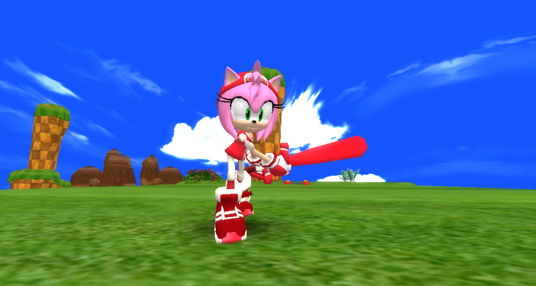 Slugger Sonic And All Star Amy Sonic World Mods 3344