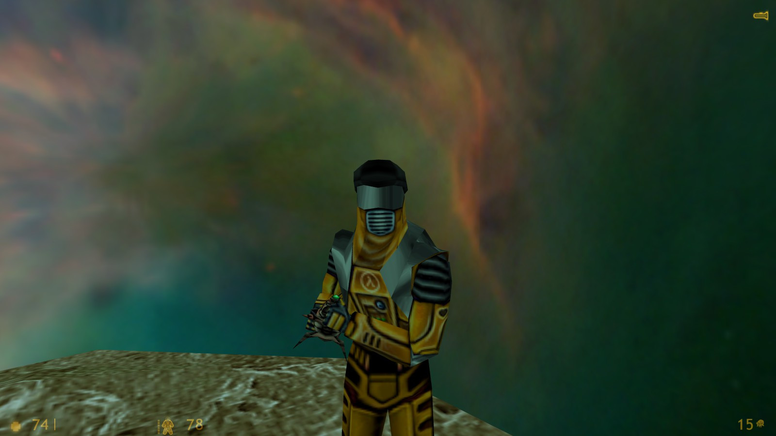 Gordon Freeman with helmet for singleplayer. [Half-Life] [Mods]