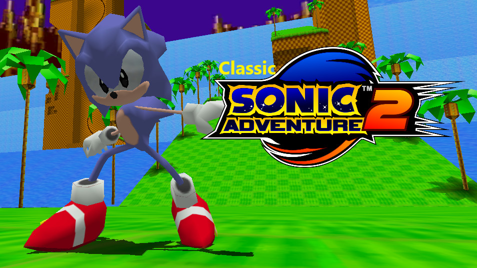 Classic Sonic in Sonic Adventure 2 