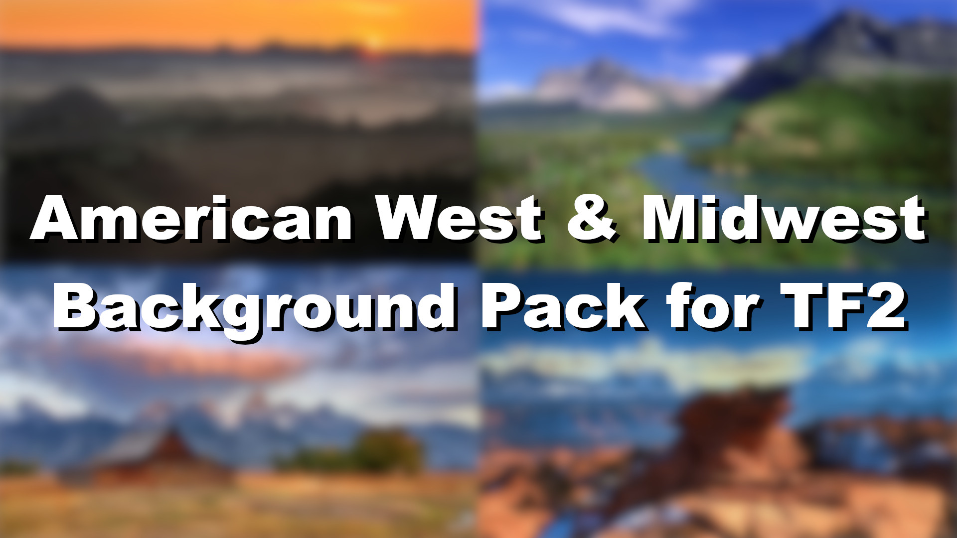American West & Midwest Background Pack