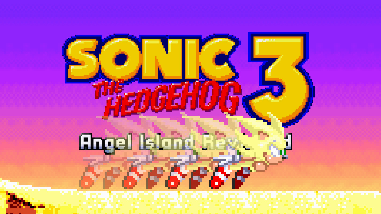 5 Different Super Sonic in Sonic 3 ~ Sonic 3 A.I.R. mods