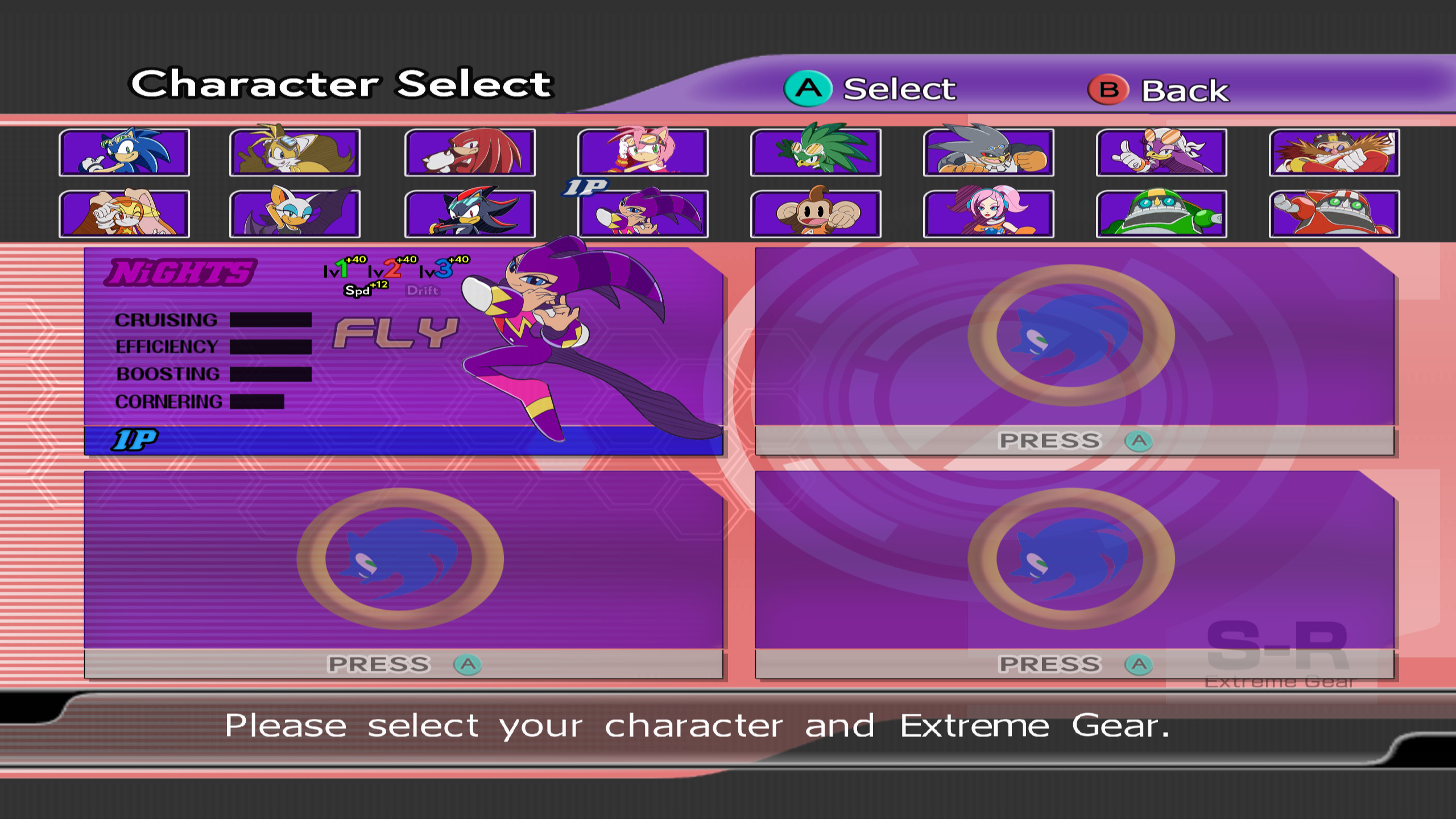 Crimson's HUD and Menu Megapack V2.0 Mod for Sonic Riders (GameCube ...