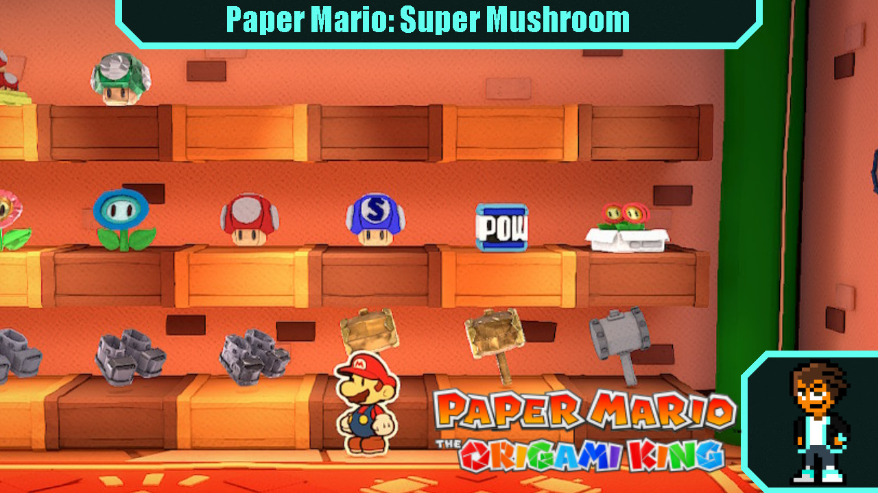Super Mushroom [Paper Mario The Origami King] [Mods]