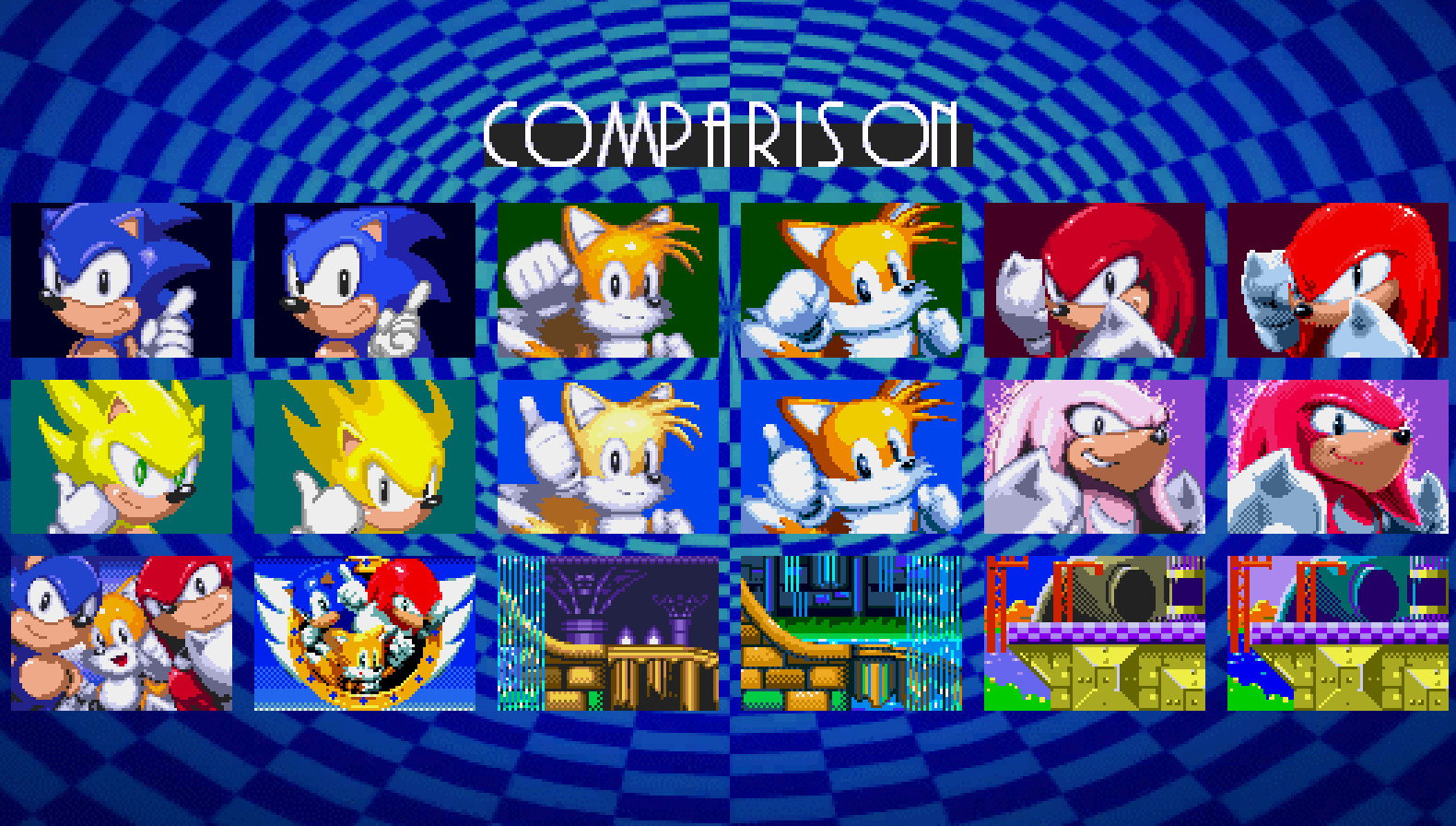 Sonic 3 Restyled [Sonic 3 A.I.R.] [Mods]