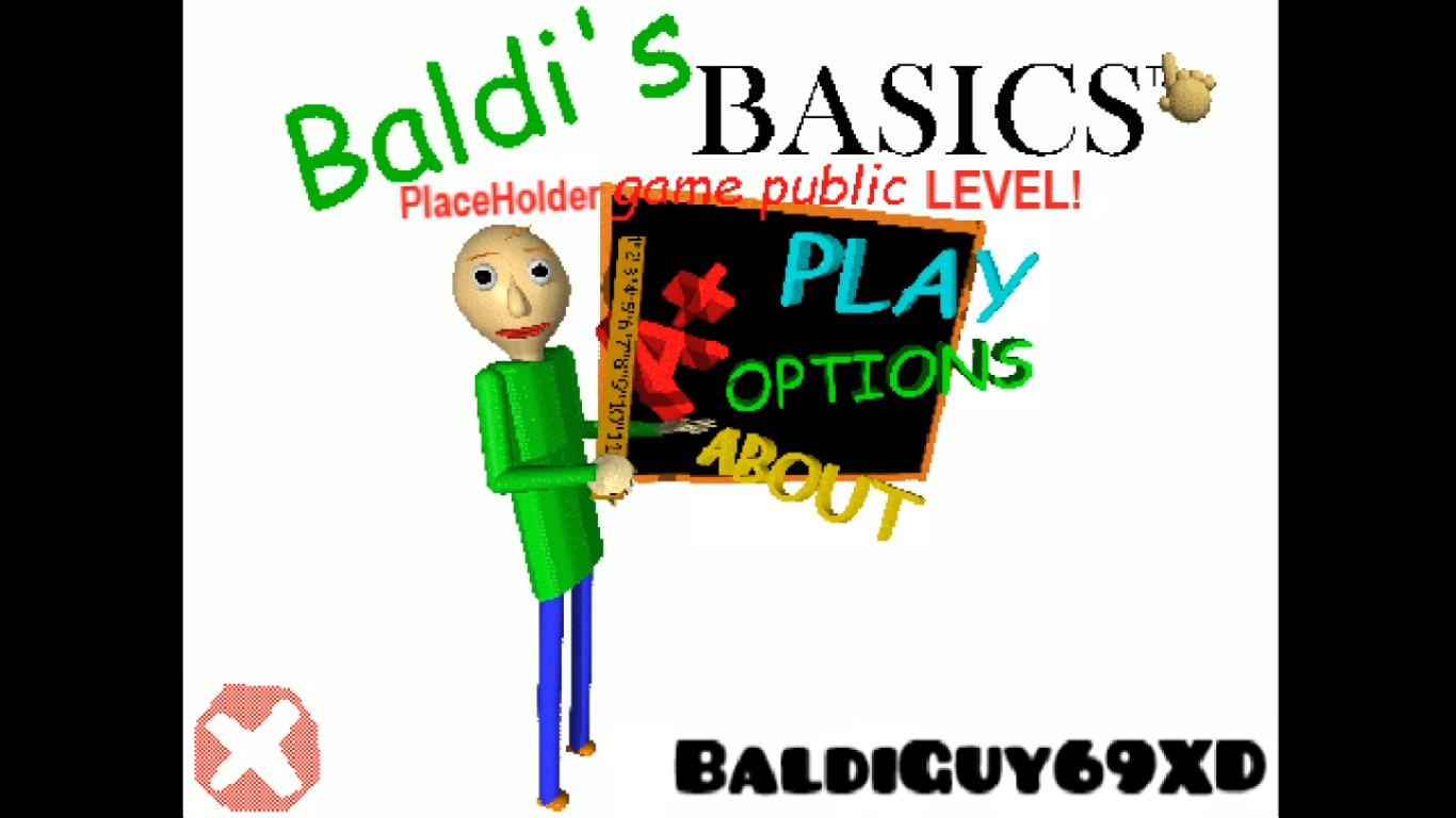Baldi's Placeholder Mod Mod for Baldi's Basics | Baldi Mods