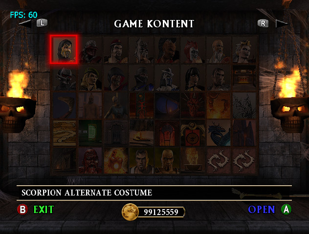 MKA (Wii) Huge hacked save game file [Mortal Kombat Armageddon] [Mods]