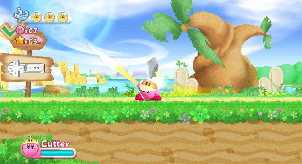 Ultra Cutter over Cutter [Kirby's Return to Dream Land] [Mods]