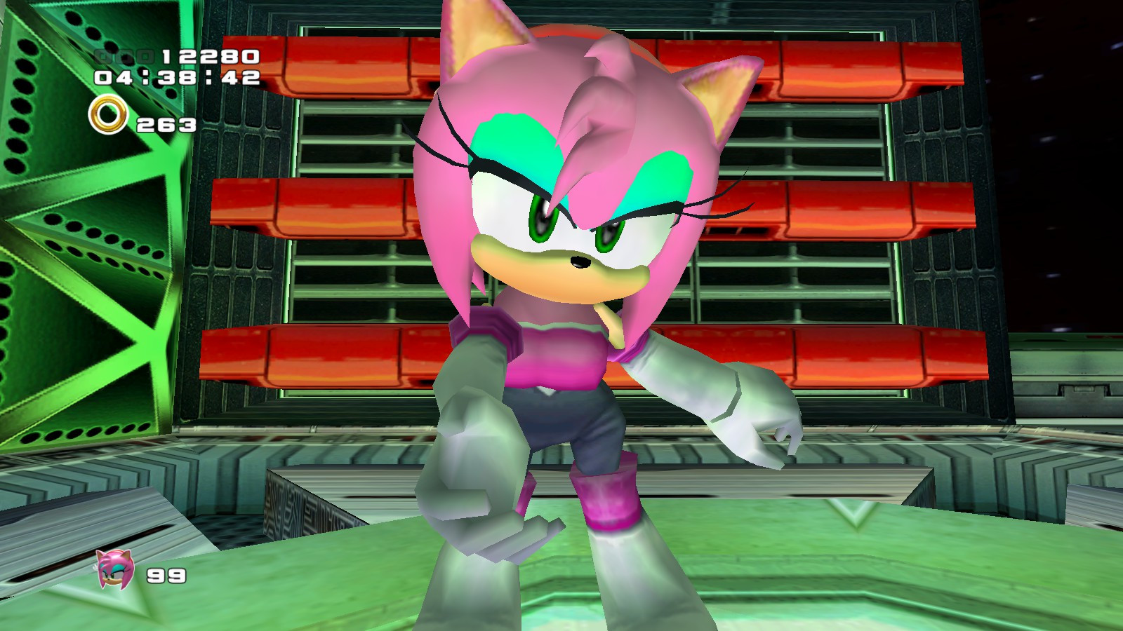 Amy Rouge (Playable) [Sonic Adventure 2] [Mods]