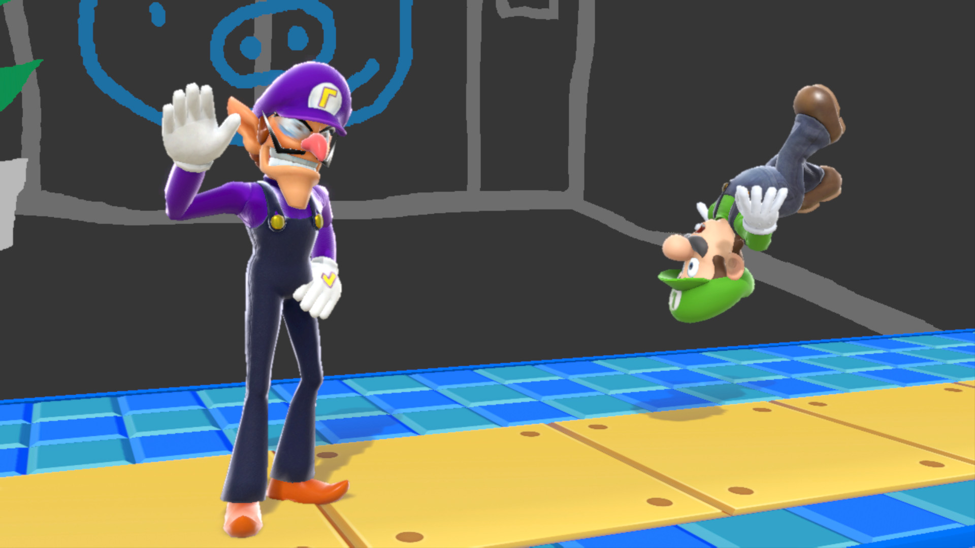 Super Mario Party Waluigi Super Smash Bros Ultimate Mods 