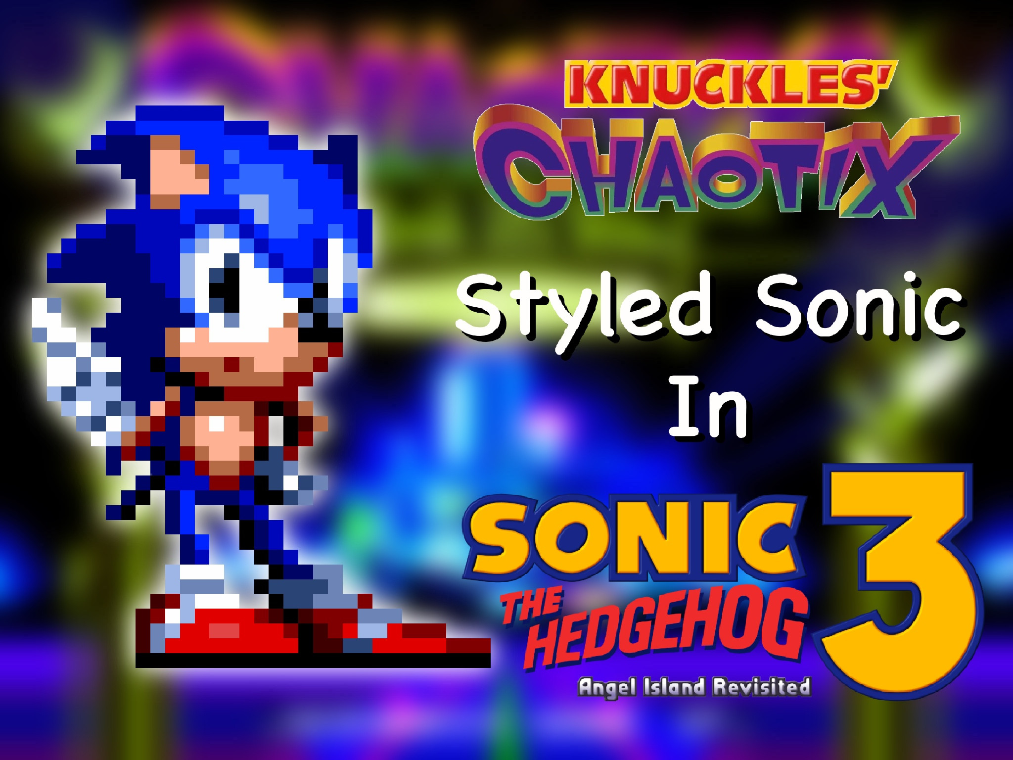 knuckles Chaotix Character Pack [Sonic 3 A.I.R.] [Works In Progress]