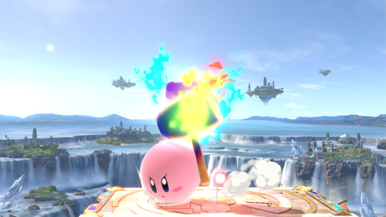 Rainbow Kirby effects [Super Smash Bros. Ultimate] [Mods]