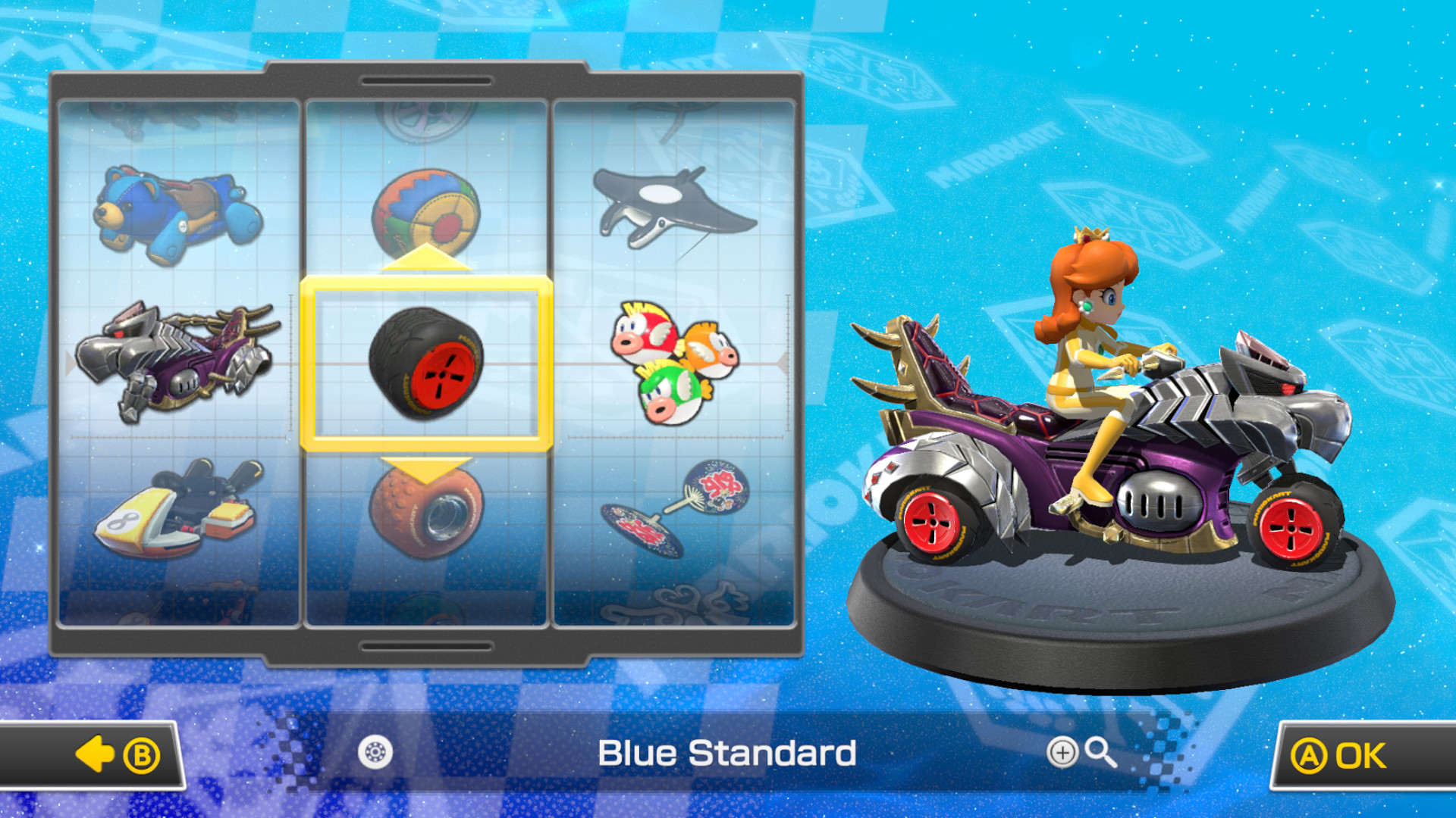 Red Standard Tires from MKT [Mario Kart 8] [Mods]
