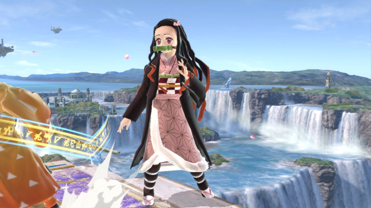 Demon Slayer created stages in Super Smash Bros. Ultimate let you fight in  front of Tanjiro and Nezuko