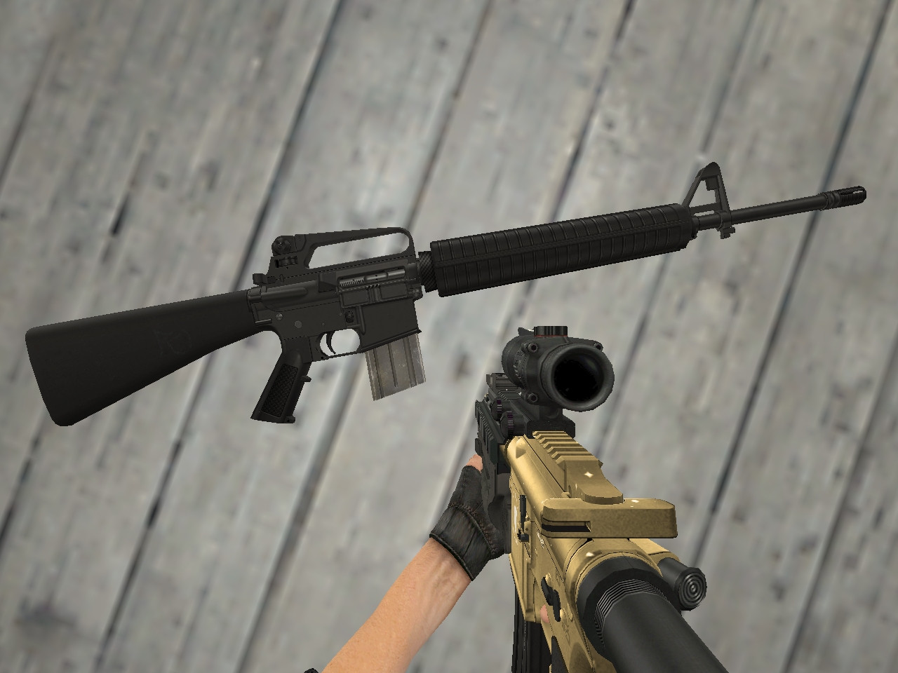 Black Ops Cold War Style Rifle Pack Mod for Counter-Strike 1.6 | CS1.6 Mods