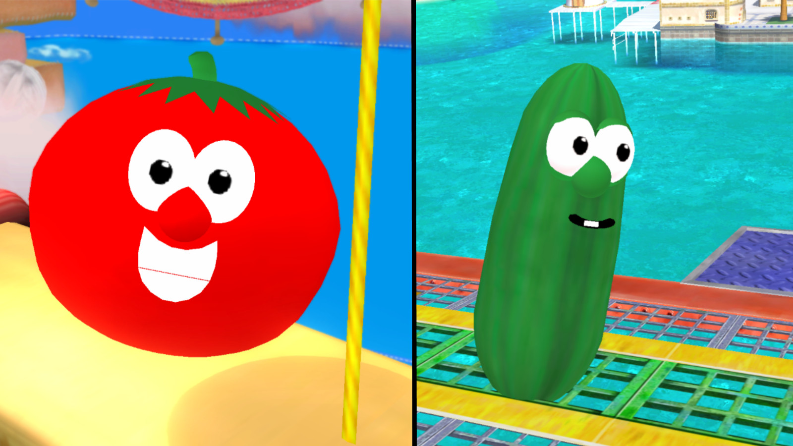 VeggieTales Pack [Super Smash Bros. (Wii U)] [Mods]