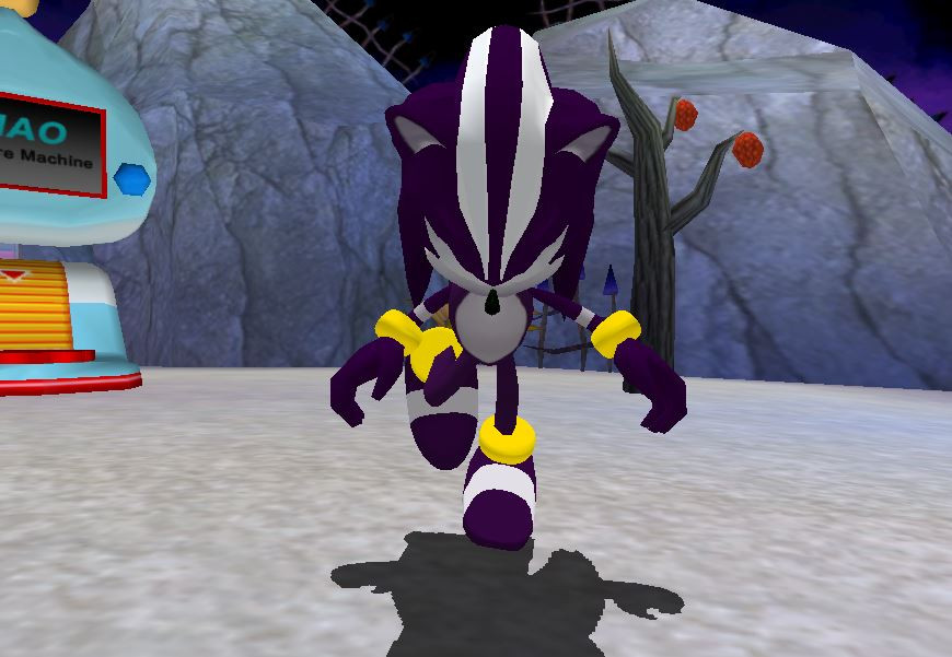 Darkspine Sonic in Sonic Adventure 2! 