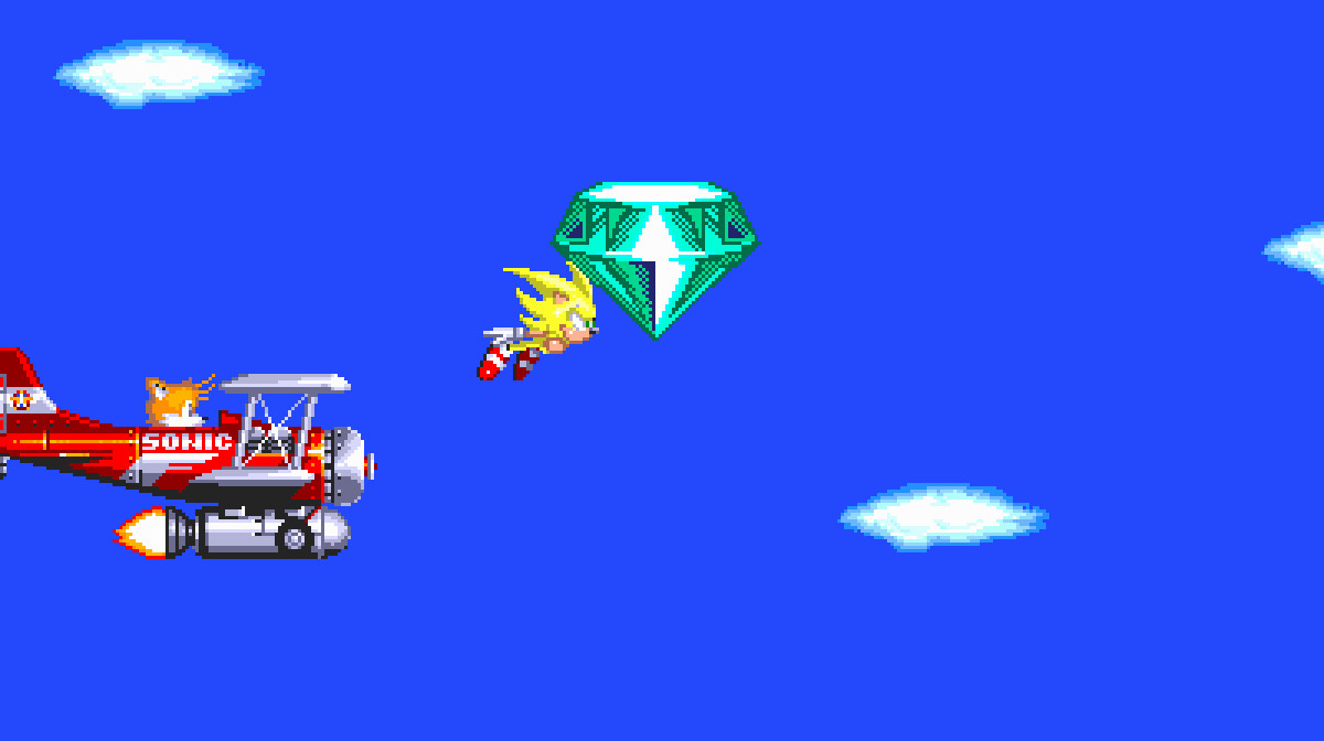 superstar sonic rp all emeralds