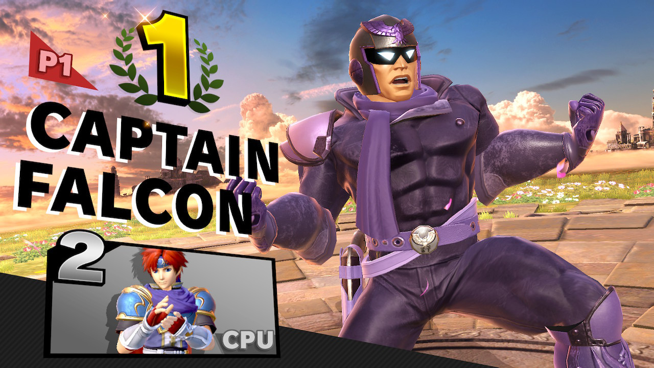 Black Shadow Captain Falcon [Super Smash Bros. Ultimate] [Mods]