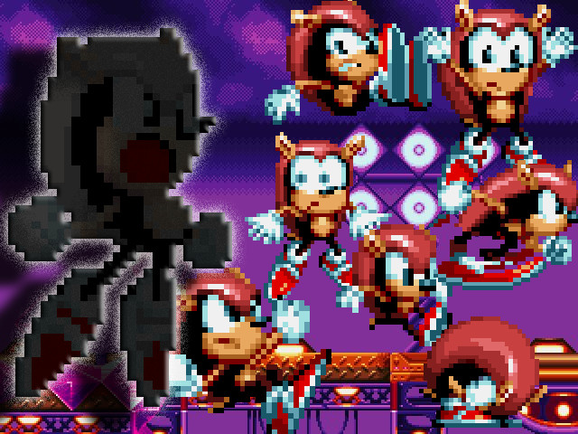 Modified Mighty Sprites [Sonic Mania] [Mods]