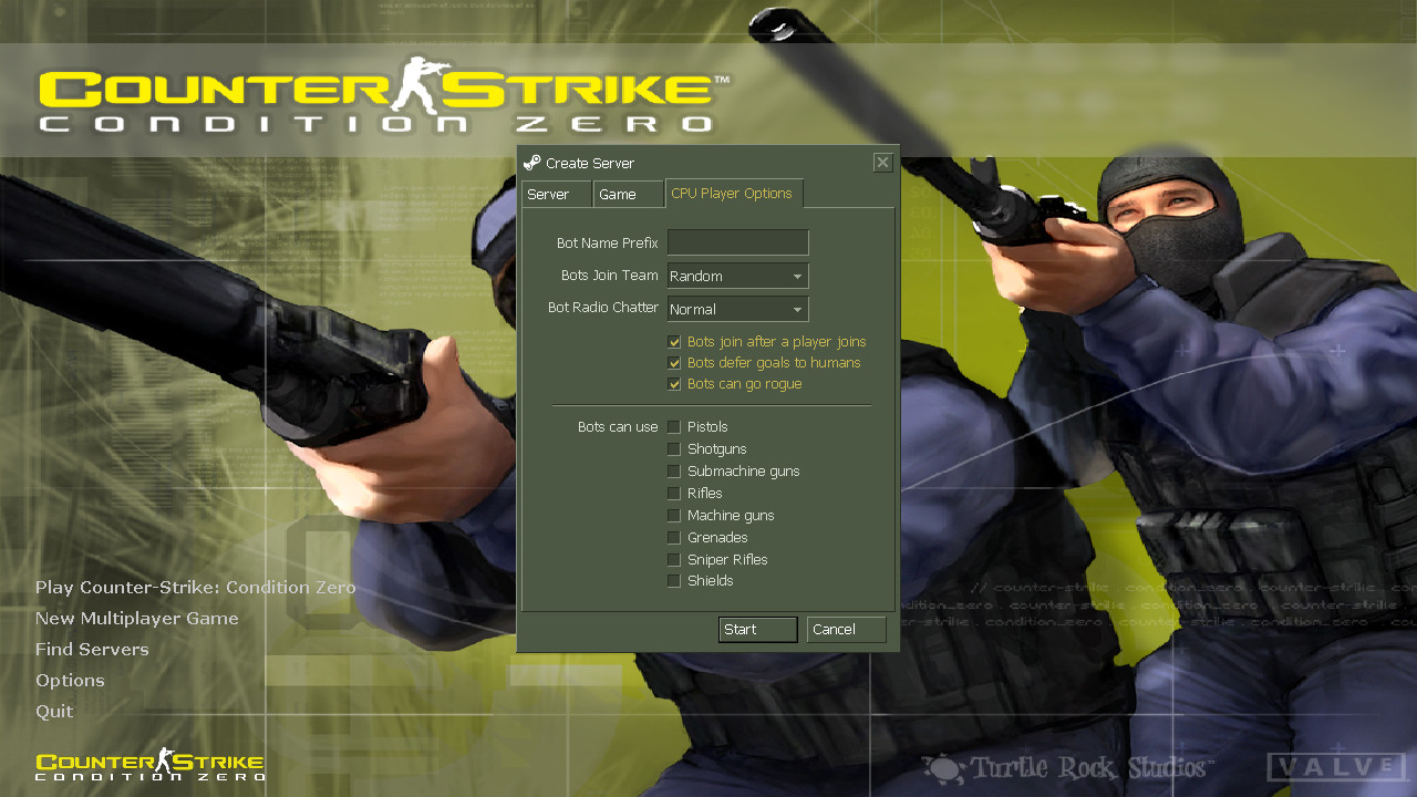 COUNTER-STRIKE CONDITION ZERO Server Banners