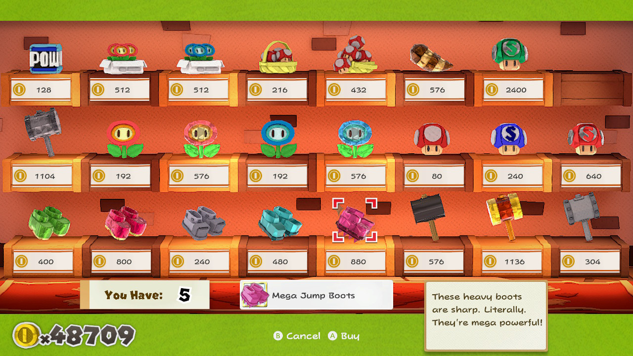 Paper Mario - New Boots Pack Mod for Paper Mario: The Origami King | PM ...