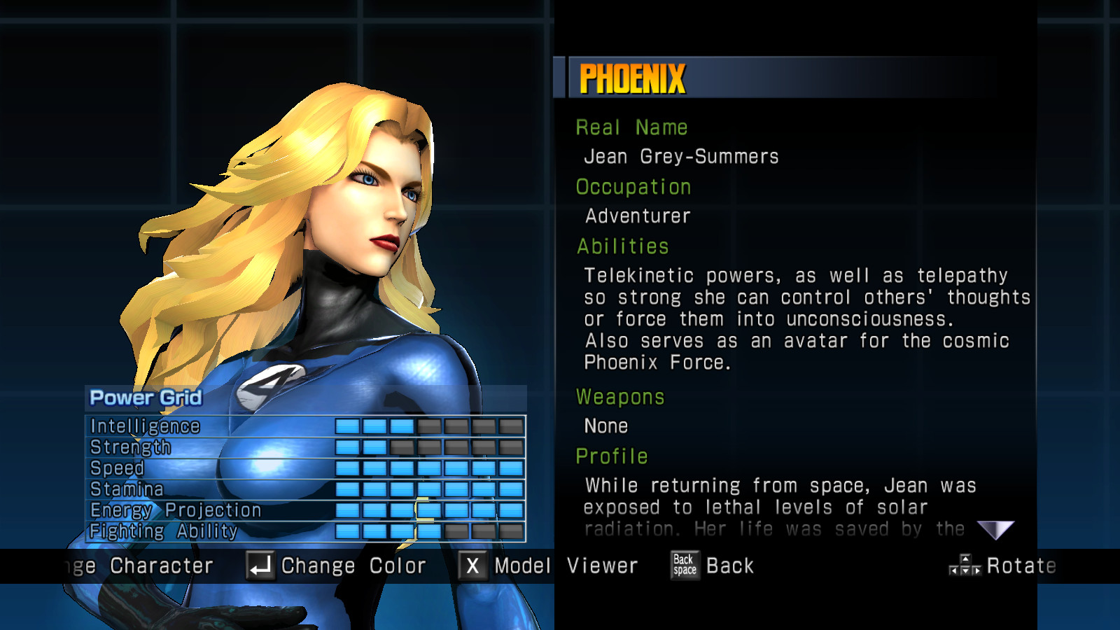 Invisible Woman Mod for Ultimate Marvel vs Capcom 3 | UMvC3 Mods
