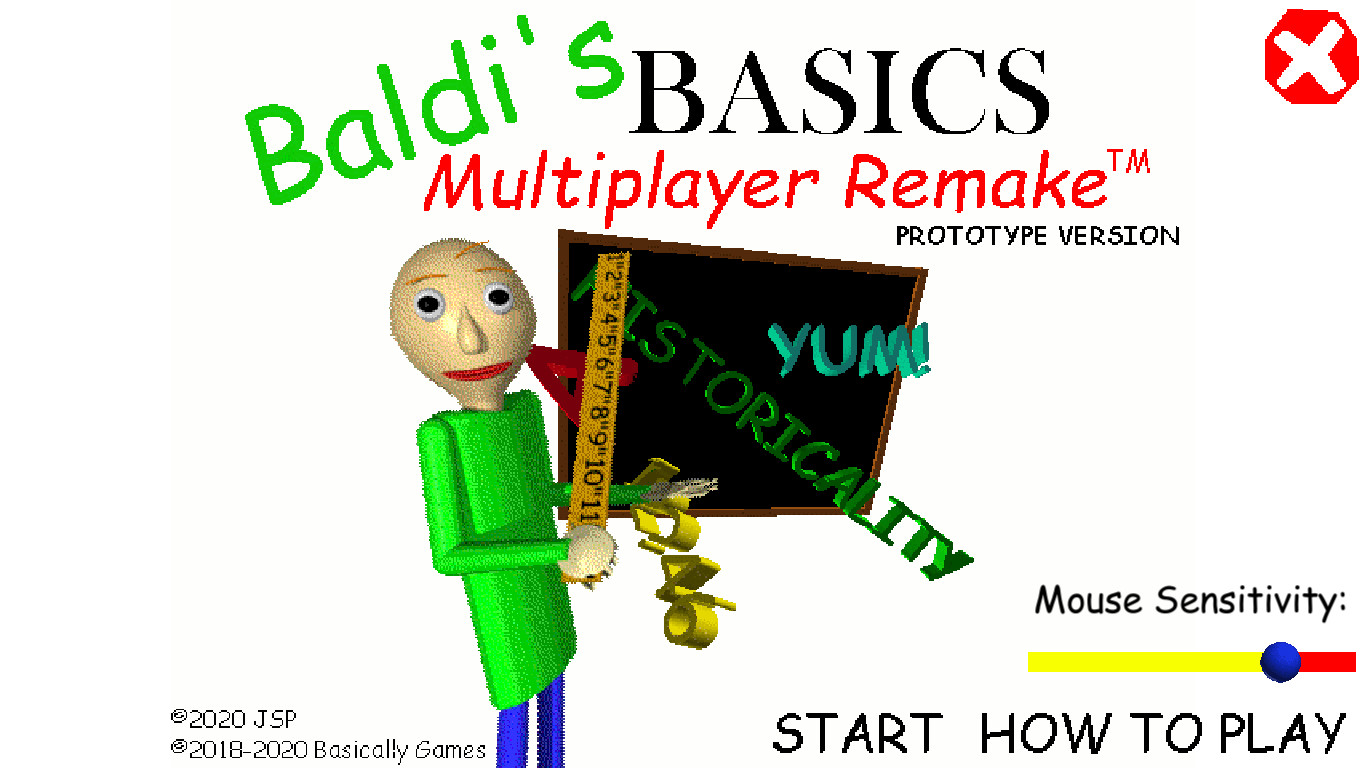 Baldi S Basics Multiplayer Remake Prototype Baldi S Basics Mods - roblox baldi's basics multiplayer