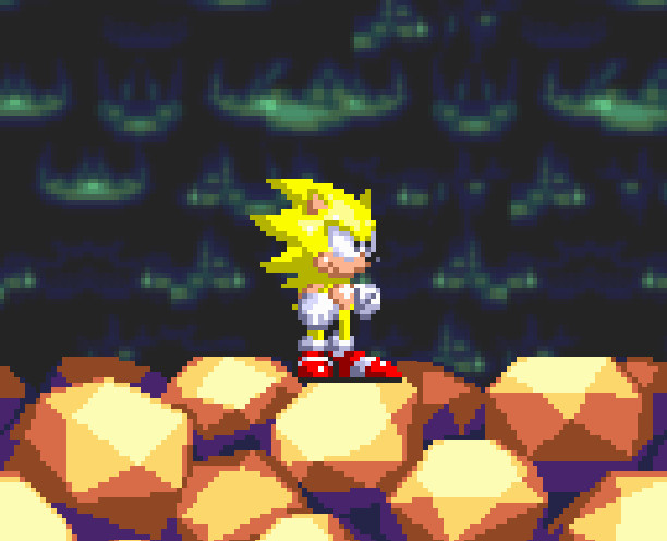 Different Super Sonic [Sonic 3 A.I.R.] [Mods]