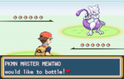 Pokemon FireRed (Mewtwo Battle)