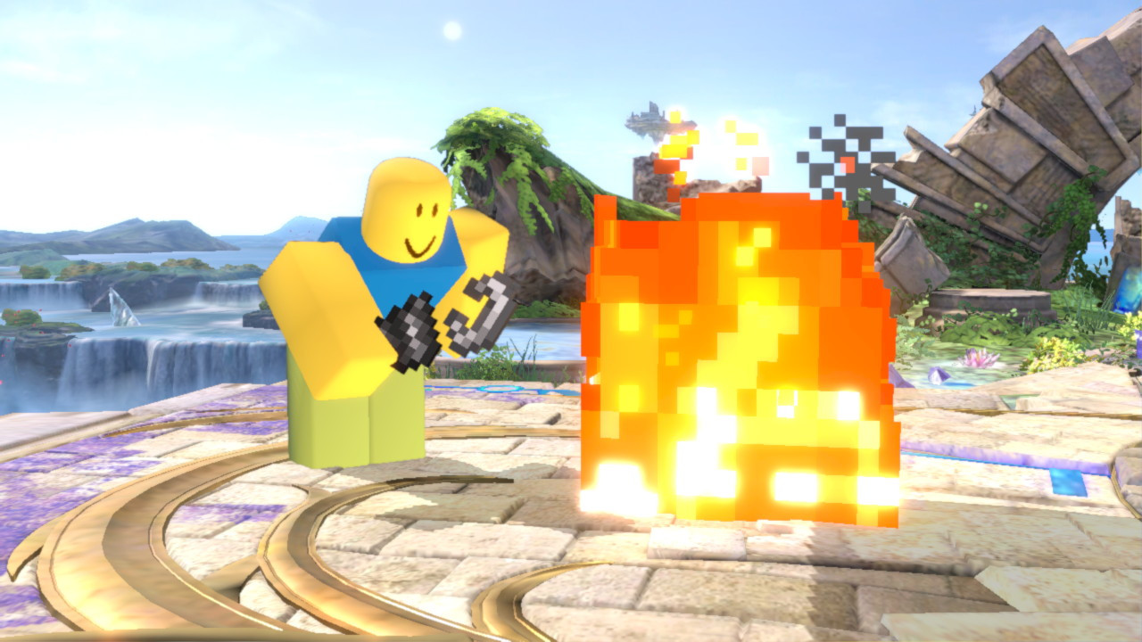 Buff Noob (ROBLOX) [Super Smash Bros. Ultimate] [Mods]