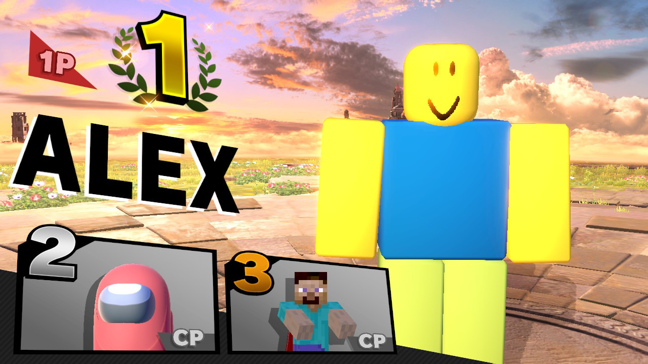 Roblox Noob Super Smash Bros Ultimate Mods - dead roblox noob