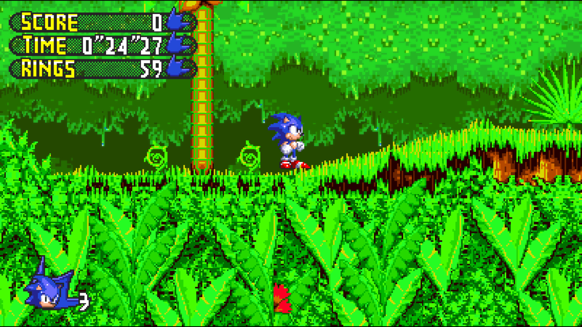 Sonic XG Hud [Sonic 3 A.I.R.] [Mods]