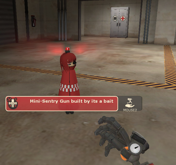 Mini Sentry and LVL1 Sentry Girl [Team Fortress 2] [Mods]