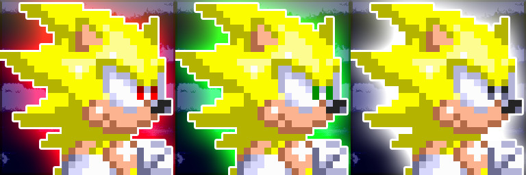 Super Sonic (STC) in Sonic 3 Style