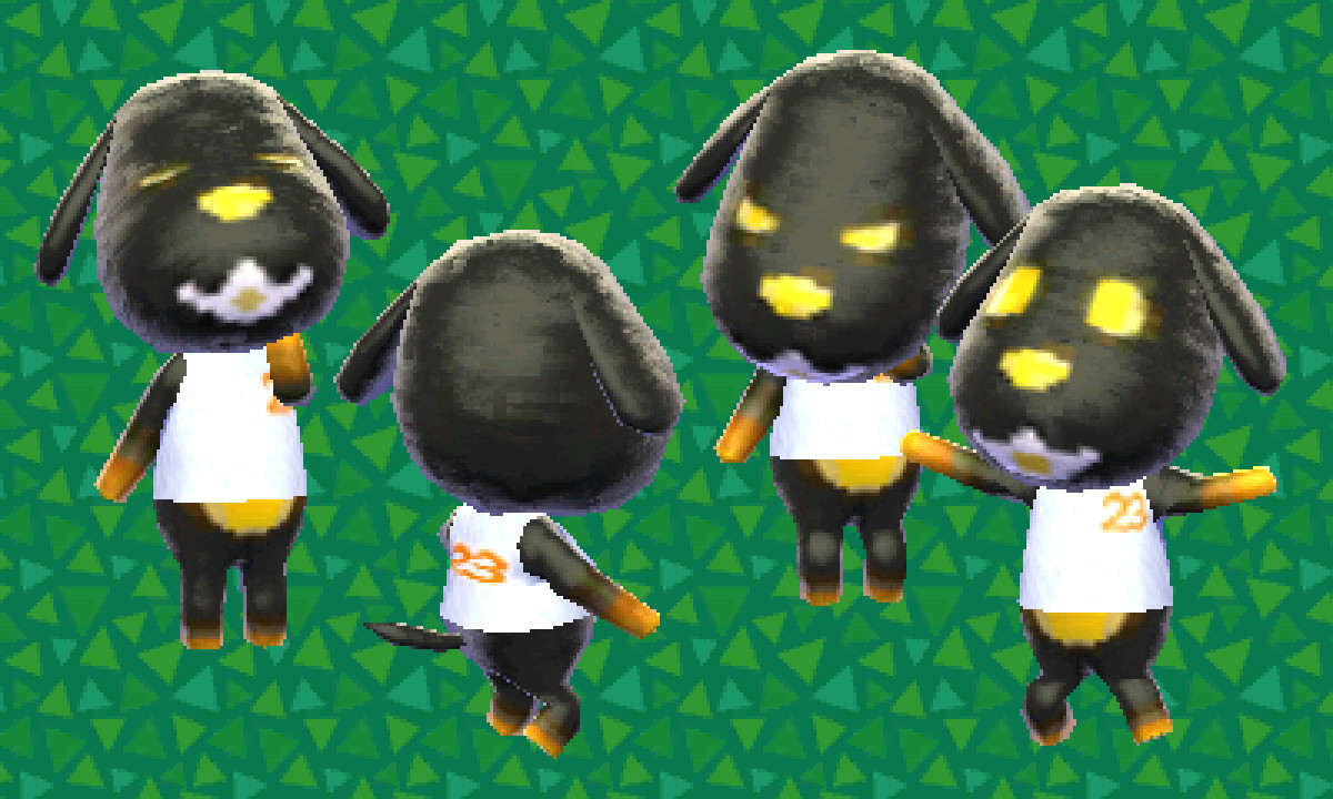 Bandageless Lucky [Animal Crossing New Leaf] [Mods]